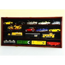 O Scale Model Train Display Case Cabinet Wall Rack Box - 98% UV Lockable   232354708487